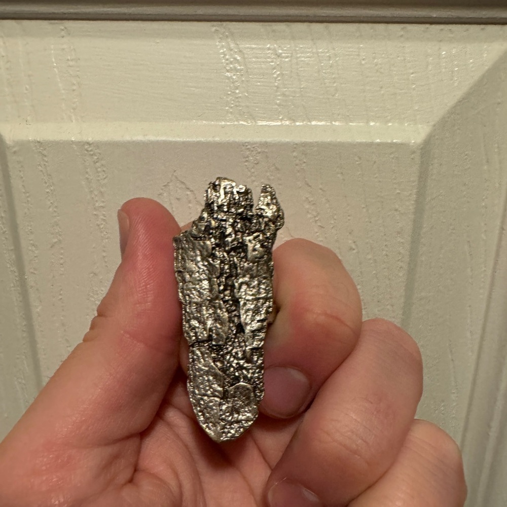 Silver Metallic Nugget